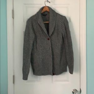 Lands End grandpa fisherman cardigan